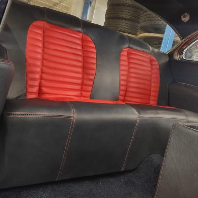 Asiento trasero original con nuevo diseño similar a butacas